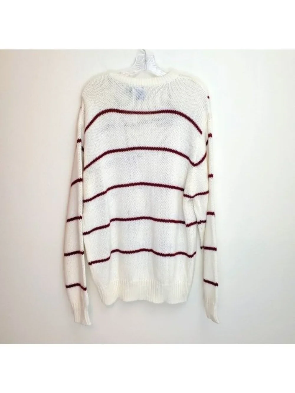 Vintage Gitano Men's knit sweater grid print